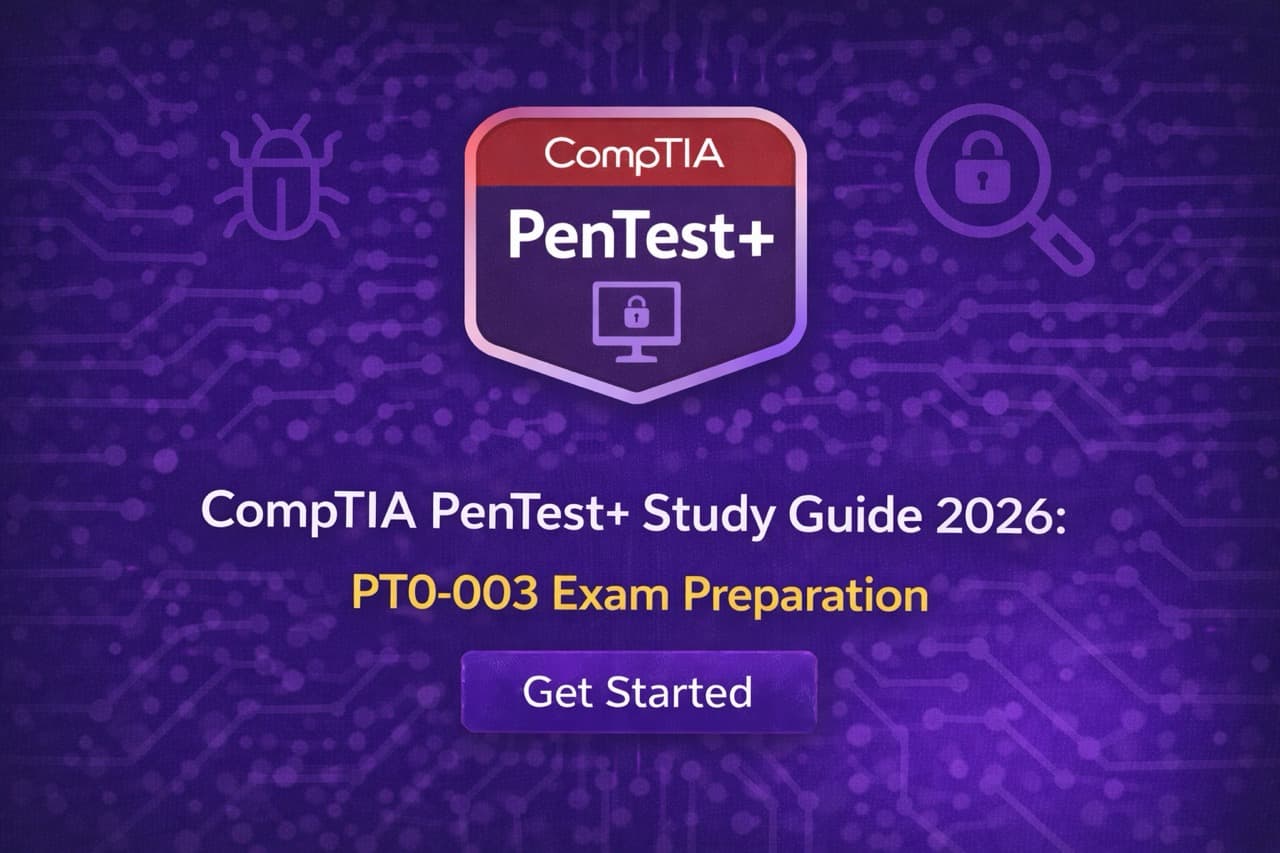 CompTIA PenTest+ Study Guide 2026: PT0-003 Exam Preparation