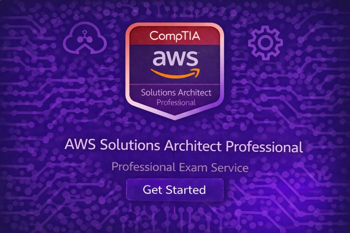 Take my AWS Solutions Architect Professional exam for me - SAP-C02 certification service