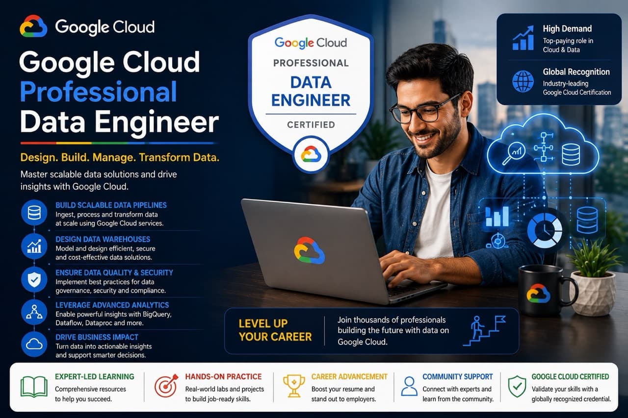 Take my Google Cloud Professional Data Engineer exam for me - GCP certification service